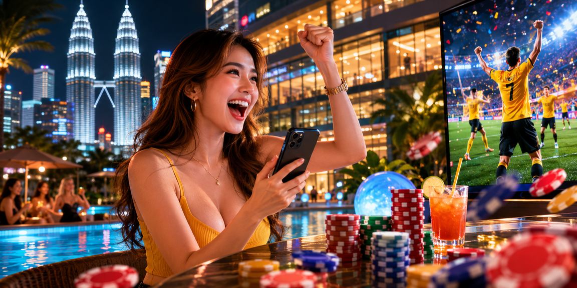 A Kuala Lumpur user purchasing lottery tickets online through lotto9