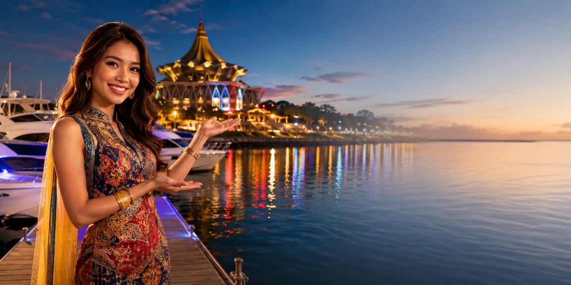 Sarawak users receiving a Malay-style lottery cashback bonus through lotto9